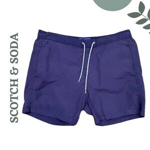 Scotch & Soda Swim Shorts | Quick Dry Boardshorts | Classic Fit Size Medium